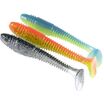 Силиконовые приманки Lucky John Tioga Fat 5.8" 147мм MIX3 3шт