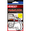 Офсетные крючки Owner Weighted Twist Lock BC черный №4/0 3шт