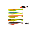 Поролоновые рыбки Jig It незацепляйка 85мм MIX2 5шт