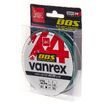 Плетеный шнур Lucky John Vanrex BBS х4 Braid 125м 4.0PE 0.32мм 18.2кг Moss Green