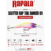 Воблер Rapala Scatter Rap Tail Dancer 09 90мм 13гр MFT