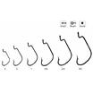 Офсетные крючки Волжанка Offset Worm черный №3 5шт