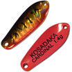 Колеблющаяся блесна Kosadaka Trout Police Cardinal 25мм 1.4гр AD05