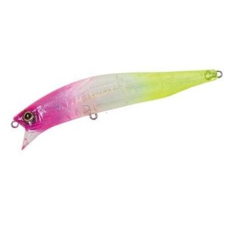Воблер Daiwa Morethan Crosswake 111F SSR  111мм 18гр clear pink lemon