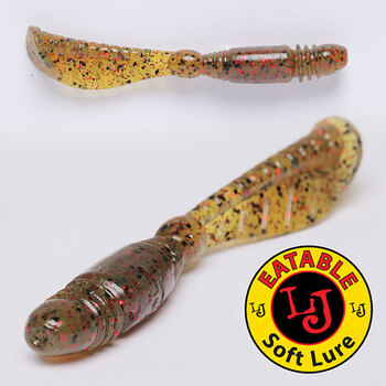 Силиконовые приманки Lucky John Tig Tail 2.8" 71мм PA03 7шт