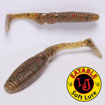 Силиконовые приманки Lucky John Mister Greedy 3.9" 99мм PA03 5шт