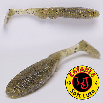 Силиконовые приманки Lucky John Mister Greedy 3.9" 99мм S01 5шт