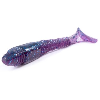 Силиконовые приманки Lucky John Tioga Fat 4.5" 114.3мм T91 4шт