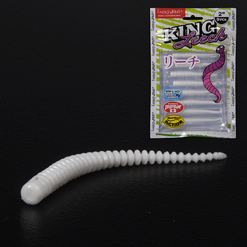 Силиконовые приманки Lucky John King Leech 2.0" 50.8мм 033 9шт