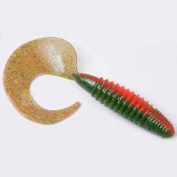 Силиконовые приманки Lucky John Crusher Grub 4.5" 114мм T56 4шт