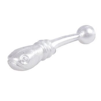 Силиконовые приманки Lucky John White Fish 0.8" 20мм 026 20шт
