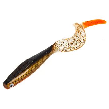 Силиконовая приманка Lucky John Kubira Fire Tail 9.0" 228.6мм PG42 1шт