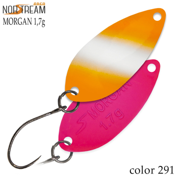 Колеблющаяся блесна Norstream Morgan 27мм 1.7гр 291 NA-MO17-291