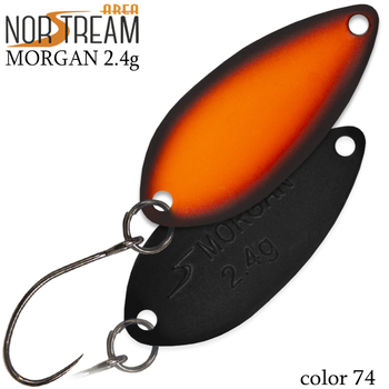 Колеблющаяся блесна Norstream Morgan 29мм 2.4гр 74 NA-MO24-74