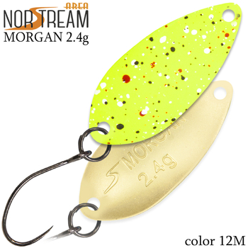 Колеблющаяся блесна Norstream Morgan 29мм 2.4гр 12M NA-MO24-12M