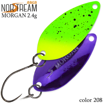 Колеблющаяся блесна Norstream Morgan 29мм 2.4гр 208 NA-MO24-208