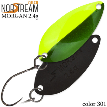 Колеблющаяся блесна Norstream Morgan 29мм 2.4гр 301 NA-MO24-301