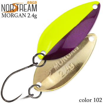 Колеблющаяся блесна Norstream Morgan 29мм 2.4гр 302 NA-MO24-302