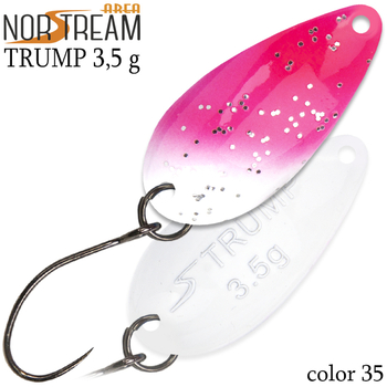 Колеблющаяся блесна Norstream Trump 31мм 3.5гр 35 NA-TR35-35