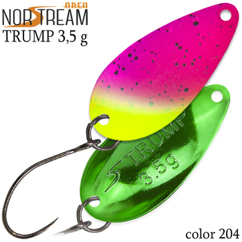 Колеблющаяся блесна Norstream Trump 31мм 3.5гр 204 NA-TR35-204