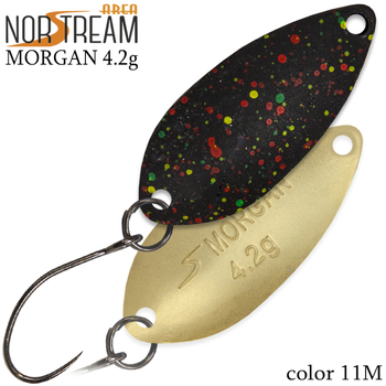 Колеблющаяся блесна Norstream Morgan 32мм 4.2гр 11M NA-MO42-11M