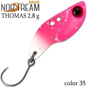 Колеблющаяся блесна Norstream Thomas 30мм 2.8гр 35 NA-TO28-35