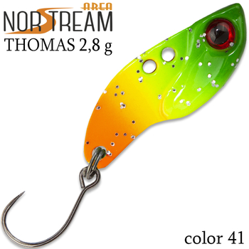Колеблющаяся блесна Norstream Thomas 30мм 2.8гр 41 NA-TO28-41
