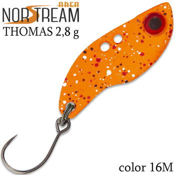 Колеблющаяся блесна Norstream Thomas 30мм 2.8гр 16M NA-TO28-16M