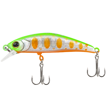 Воблер Jackall Timon Tricoroll Ryushin 43HW 43мм 3гр lime yamame