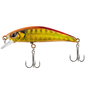Воблер Jackall Timon Tricoroll Ryushin 43HW 43мм 3гр sight red & gold