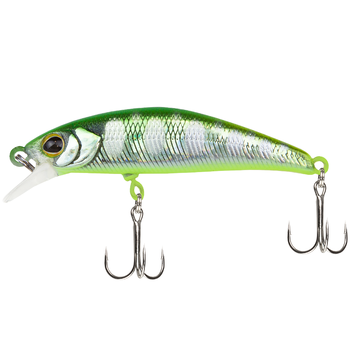 Воблер Jackall Timon Tricoroll Ryushin 43HW 43мм 3гр  flash green back