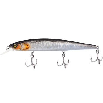 Воблер Jackall Mag Squad 160SP 160мм 33.5гр uv mat silver & black