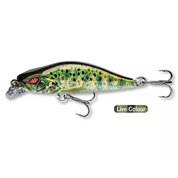 Воблер Daiwa Prorex Flat Minnow 50SS 50мм 4,8гр live brown trout