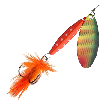 Вращающаяся блесна Abu Garcia Reflex Red LF 18гр #Zebra