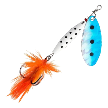 Вращающаяся блесна Abu Garcia Reflex White LF 18гр #Silver