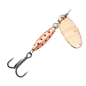Вращающаяся блесна Abu Garcia Reflex Arctic LF 7гр #Gold