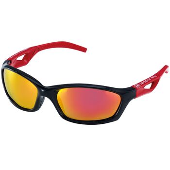 Очки полярицазионные WFT Penzill Polarized Black/Red/Gold серый с зеркальным напылением красного цвета 1D-F-905-101
