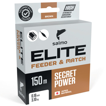 Леска Salmo Elite Feeder & Match 150м 0.18мм 3.10кг коричневый