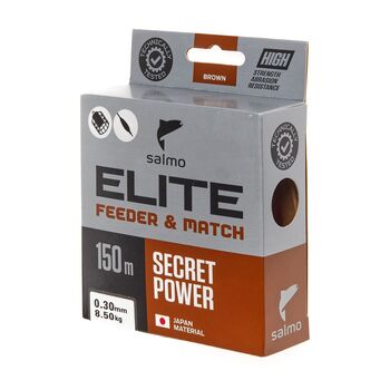 Леска Salmo Elite Feeder & Match 150м 0.30мм 8.50кг коричневый