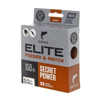 Леска Salmo Elite Feeder & Match 150м 0.32мм 10.05кг коричневый