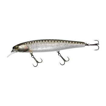 Воблер Jackall Smash Minnow 110SP 110мм 18.8гр hl silver & black