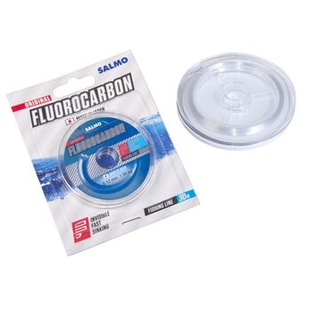 Зимний флюорокарбон Salmo Fluorocarbon 30м 0.12мм 1.30кг прозрачный