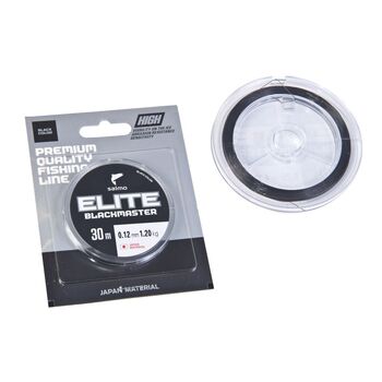 Зимняя леска Salmo Elite Blackmaster 30м 0.12мм 1.20кг черный