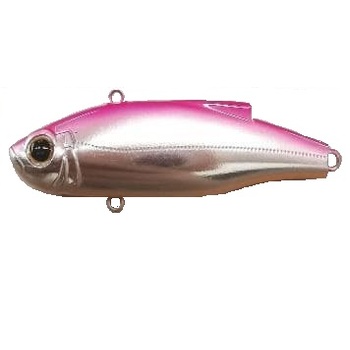 Воблер Daiwa Morethan Salt Vib 80S 80мм 21гр pink back silver