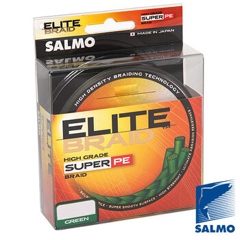 Плетеный шнур Salmo Elite Braid 91м 0.40мм 36.5кг Green