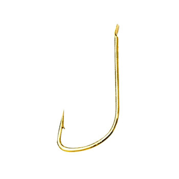 Одинарные крючки Owner 50284 Sode gold Gold №22 14шт