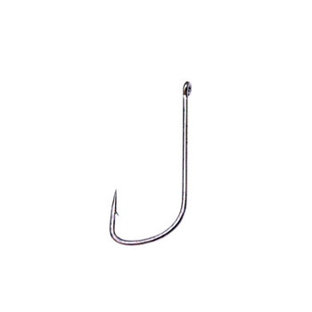 Одинарные крючки Owner 50921 Penny Hook Black Chrome №12 11шт