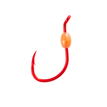 Одинарные крючки Owner 5125 Walleye Bait Hook red Red №2 8шт
