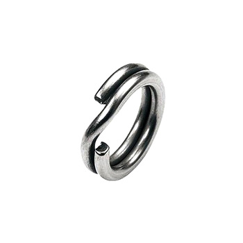 Заводные кольца Owner Split Ring Regular nickel №2 17кг 20шт