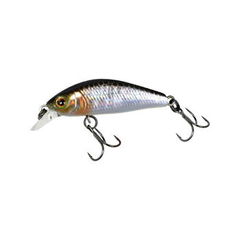 Воблер Jackall Chubby Minnow 35 35мм 2.3гр hl silver & black
